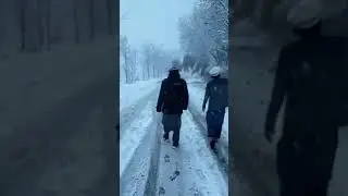 The beautiful #Kalail #Buner #KP #Pakistan #Snowfall #Wintermemories