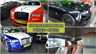 ROLLS ROYCE PRICE IN DUBAI | ROLLS ROYCE DUBAI |ROLLS ROYCE GHOST 2021 | DUBAI SUPERCARS WITH PRICES