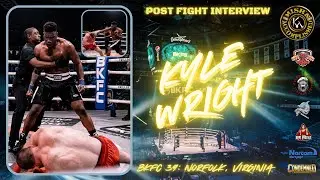 Kyle Wright BKFC 39 Post Fight &ldquo;I know I deserve that bonus&rdquo;