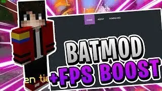 NOVO MOD QUE AUMENTA FPS - FPS BOOST | +500FPS! (BatMod Client) !!!