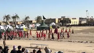 واقعة الطف أهالي الرميثة 2025 دخول جيش عمر ابن سعد الى أرض كربلاء