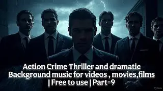Action Crime Thriller and dramatic Background music for videos , movies,films | Free to use |Part-18