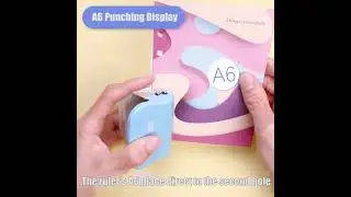 KW-trio 99H3 Portable 3 Hole Punch Handheld Metal Hole Puncher