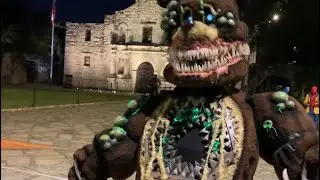 Twisted Freddy visits the Alamo