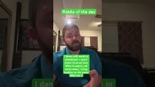 Riddle of the day #youtubeshorts #commonsenseriddles #riddlesolution #riddlecommunity