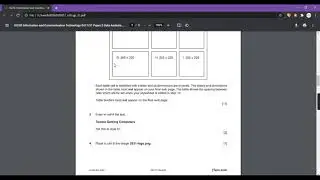 IGCSE ICT May June 2020 Paper 3 Website Authoring Byte Tutorial