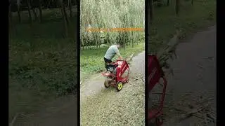 Portable diesel powered grass cutter  #grasscutter #haycutter #chaffcutter #grassmill #grass #forage