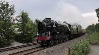 60163 Tornado destroys Whiteball and Rattery Banks with The Summer Cornishman - 23rd June 2019
