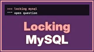 MYSQL table locking with PHP (3 Solutions!!)