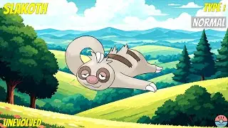 All Evolutions of Slakoth