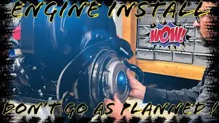 1970 VW BUG ENGINE INSTALL!!! Doesn't go as planned!! #vw #bug #1970