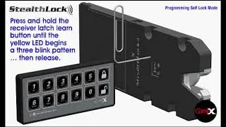 Product Programming: StealthLock System Self Lock Mode