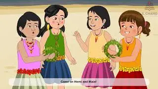 Ono and the Tsunami | | Rhymes & Stories | School Education #cartoon