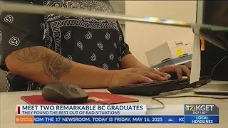 Two remarkable students at Bakersfield College graduate