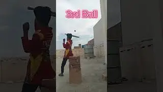Qasim vs Umair match one hand challenge Part 2#QIUH.X.Cricket#shorts