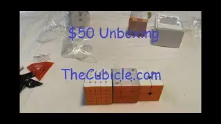 $50 Shopping Spree Unboxing (3 cubes) | TheCubicle.com