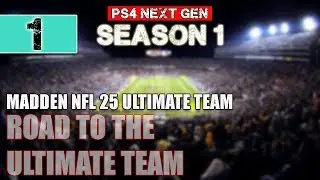 Madden NFL 25 PS4 Gameplay Ultimate Team - Ep.1 - Milk Shake - Madden 25 MUT
