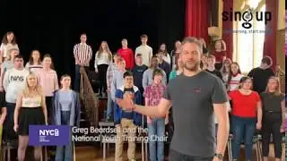 How to do a 'Bootie bootie clappety' warm up - Sing Up and NYCGB