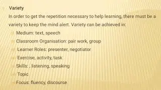 English For Specific Purpose - Methodology of ESP