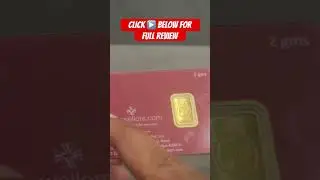 WHP Gold Bar Certicard #viralreels #ytshorts #shortsfeed #gold