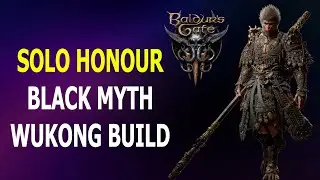 Solo Honour Black Myth Wukong Build | BG3 Part 4
