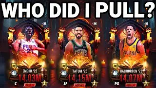 NBA 2K Mobile: Невероятный набор ужасов для всей площадки! (Халибертон, Тейтум и Эмбиид)