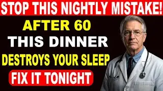 Stop making this nightly mistake | Best dinner foods for seniors over sixty