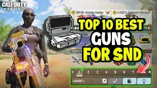 Top 10 Best Guns for Search & Destroy in Cod Mobile Season 10 #codm