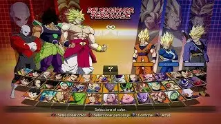 Dragon Ball FighterZ Power and Muscles vs Super Saiyans