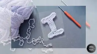 How to crochet alphabet letters | Crochet Letter I | crochet alphabet letters tutorial
