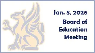 Jan. 8, 2026 BOE Meeting