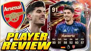 He FEELS SO SMOOTH IN ATTACK&hellip; ✨🔥 91 Royalty Knockout Havertz Review! 91 Havertz Player Review!