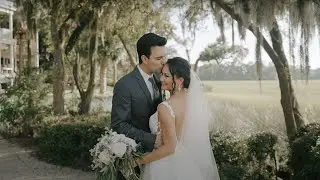 Clara & Bo | Elegant Wedding in Charleston, SC | Creek Club at Ion