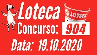 Resultado Loteca 904 - Placar dos Jogos