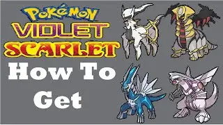 Pokemon Scarlet & Violet - How to Get Arceus & Giratina & Dialga & Palkia