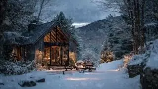Frozen Arctic Windstorm | Howling Icy Winds for Cure insomnia, Stress Relief, and Deep Rest