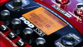 Line 6 POD X3 - Big Bottom Model Demo