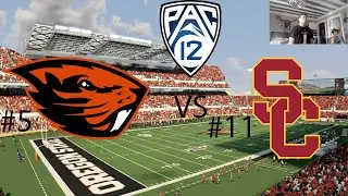 DEFENSIVE STRUGGLE IN PAC-12 CHAMPIONSHIP | Oregon State NCAA 14 Football Dynasty | Ep. 11