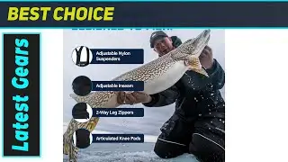 ICEARMOR Ascent Float Bib: Ice Fishing Safety Game Changer!
