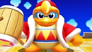 Kirby's Blowout Blast Walkthrough World 5 & Final Boss & Ending (NO DAMAGE)