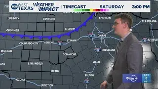 San Angelo, Abilene Weather: Warm Thursday followed by a cold front