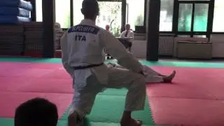 Esame Cintura Nera Primo Dan. Michele Peluffo e Mattia Borgna