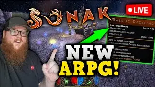 New ARPG | Sonak | Dungeon Crawler with loads of loot | Early demo sneak peak