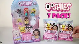 Series 2 Disney Ooshies 7 Pack Opening + Blind Bags! | Birdew Reviews