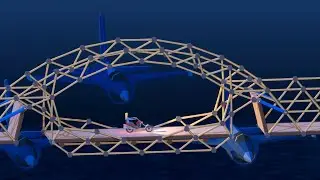 Poly Bridge 2 [Ep 18] Challenges: Planes and bridges (challenges 2-09, 2-10, 2-11, 2-12)