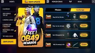 OB49 100% New Guild Token Store Update |  Free Login Rewards| New Event Free Fire Bangladesh Server|