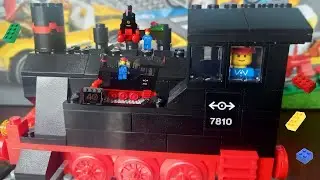 Лего 40370 (Паровоз) / Lego 40370 (40th Anniversary Train 7810) review