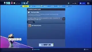 Fortnite StW - Dungeons : The Crypt PL140 Clear
