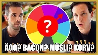 Vi spelar Frukost-roulette på ett hotell