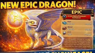 New Epic Dragon Dazzling Ire level 185  | Rise of Berk Gameplay 